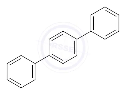 Chemical structure of P-terphenyl