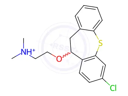 Chemical structure of Zotepine Impurity12