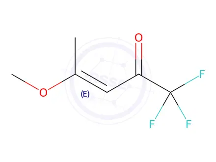 Chemical structure of 1,1,1-Trifluoro-4-methoxy-,(3e)-3-penten-2-one
