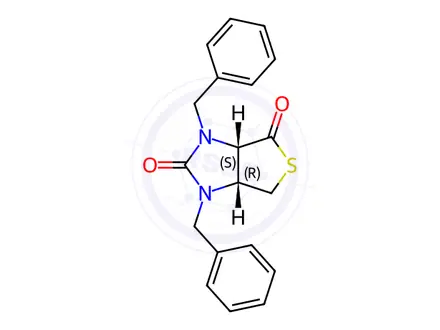 Chemical structure of Biotin Impurity 3