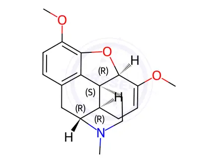 Chemical structure of Codeine Phosphate Impurity 17
