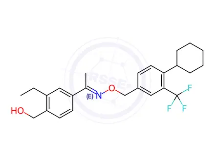 Chemical structure of Siponimod Impurity 43
