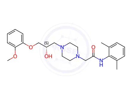 Chemical structure of Ranolazine Impurity 21