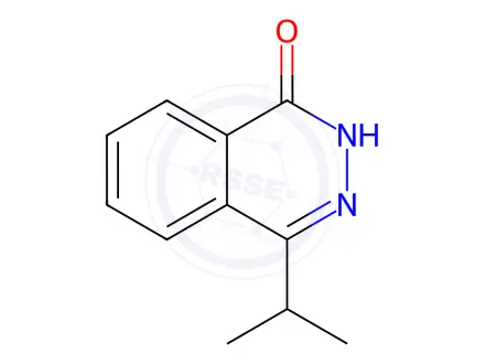 Chemical structure of 4-isopropylphthalazin-1(2H)-one