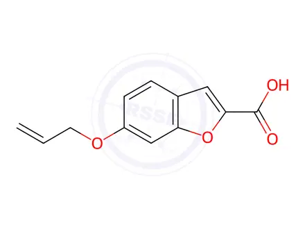 Chemical structure of 6-(Allyloxy)benzofuran-2-carboxylic acid