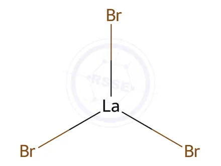 Chemical structure of LANTHANUM BROMIDE
