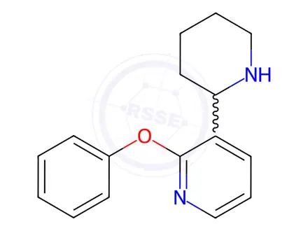 Chemical structure of 2-Phenoxy-3-(piperidin-2-yl)pyridine
