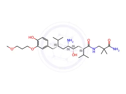 Chemical structure of Aliskiren Impurity 83
