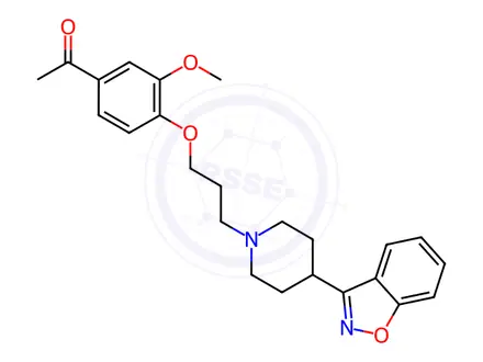 Chemical structure of Iloperidone HC102 Impurity 4