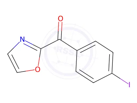 Chemical structure of (4-Iodophenyl)(oxazol-2-yl)methanone