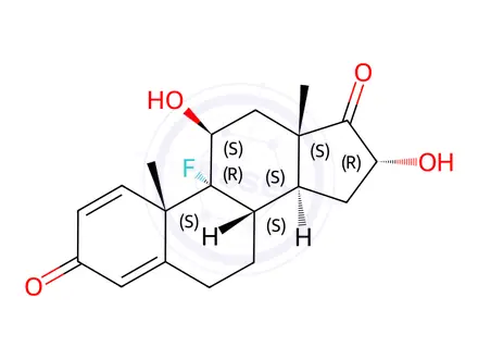Chemical structure of Triamcinolone Acetonide Impurity 33