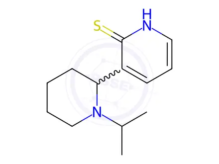 Chemical structure of 3-(1-Isopropylpiperidin-2-yl)pyridine-2(1H)-thione