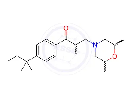 Chemical structure of Amorolfine hydrochloride impurity G