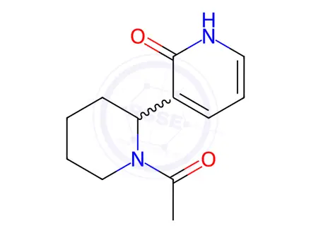 Chemical structure of 3-(1-Acetylpiperidin-2-yl)pyridin-2(1H)-one