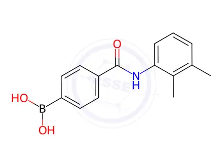 Chemical structure of (4-((2,3-Dimethylphenyl)carbamoyl)phenyl)boronic acid