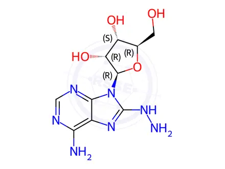 Chemical structure of Regadenoson Impurity 32