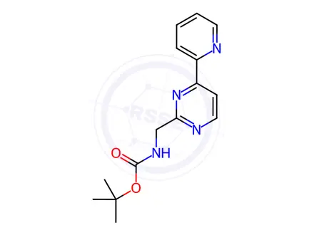 Chemical structure of tert-Butyl [4-(2-pyridinyl)-2-pyrimidinyl]methylcarbamate