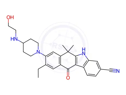 Chemical structure of Alectinib Impurity 1