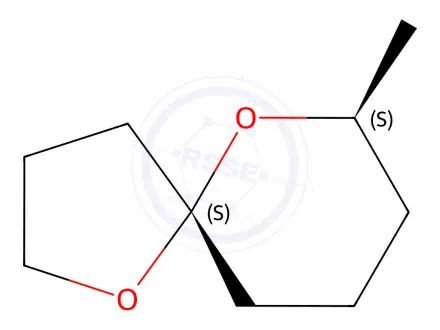 Chemical structure of (5S,7S)-7-Methyl-1,6-dioxaspiro[4.5]decane