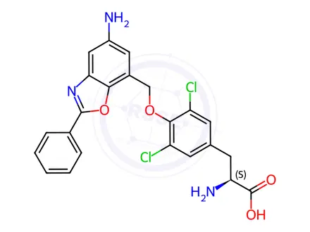 Chemical structure of Nanvuranlat