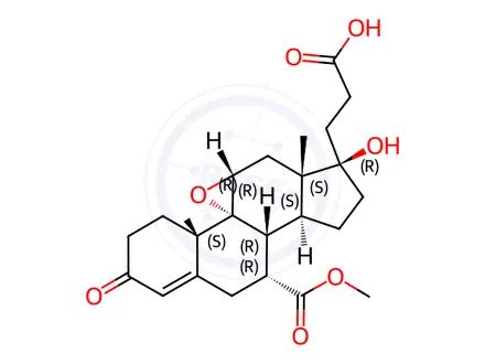 Chemical structure of Eplerenone EP Impurity F