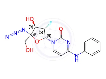 Chemical structure of Azvudine Impurity 29