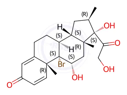 Chemical structure of Betamethasone Impurity 104