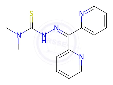 Chemical structure of Iron Chelator, Dp44mT