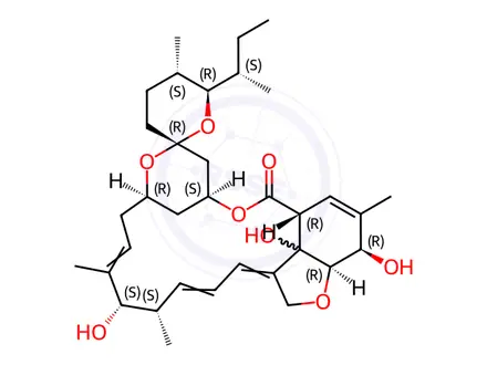 Chemical structure of Ivermectin Aglycone