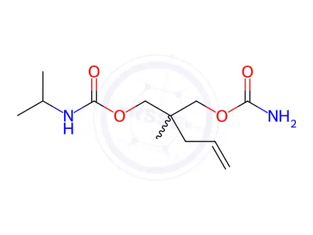 Chemical structure of Dehydro Carisoprodol