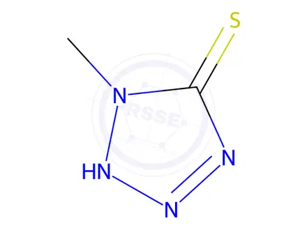 Chemical structure of Cefoperazone impurity C
