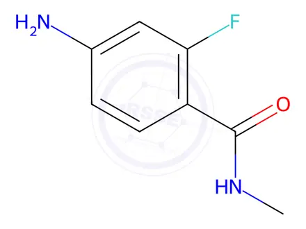 Chemical structure of Enzalutamide Impurity 20