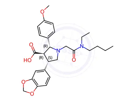 Chemical structure of Atrasentan Hydrochloride Impurity 215
