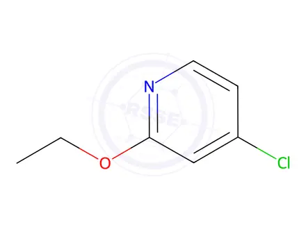 Chemical structure of 4-chloro-2-ethoxypyridine
