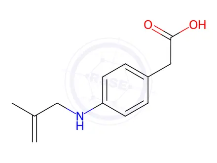 Chemical structure of Alminoprofen Impurity 3