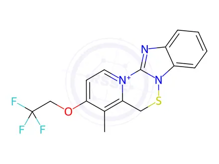 Chemical structure of Lansoprazole Impurity 118