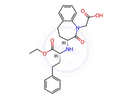 Chemical structure of Benazepril EP Impurity B Hydrochloride