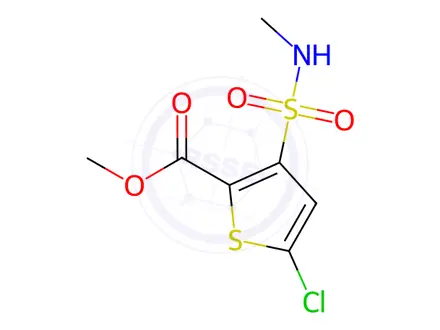 Chemical structure of Lornoxicam Impurity 19