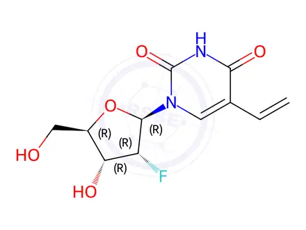 Chemical structure of Clevudine Impurity 46