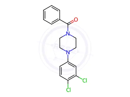 Chemical structure of (4-(3,4-Dichlorophenyl)piperazin-1-yl)(phenyl)methanone
