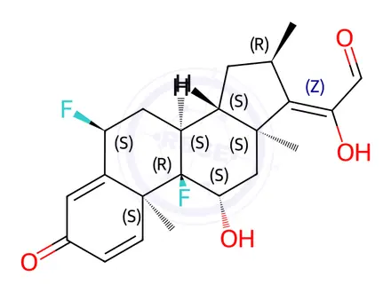 Chemical structure of Flumethasone Impurity 8