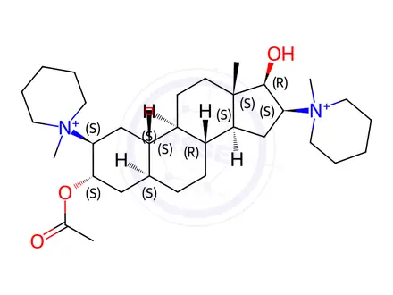 Chemical structure of Pancuronium bromide EP Impurity A