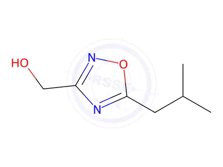 Chemical structure of (5-Isobutyl-[1,2,4]oxadiazol-3-yl)-methanol