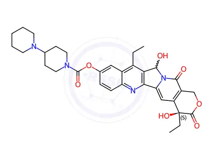 Chemical structure of Irinotecan Impurity M