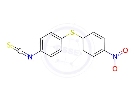 Chemical structure of 4-Isothiocyanato-4'-nitrodiphenyl Sulfide
