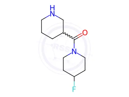 Chemical structure of (4-Fluoropiperidin-1-yl)(piperidin-3-yl)methanone