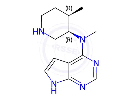 Chemical structure of Tofacitinib Impurity 3