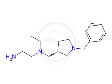 Chemical structure of N1-((1-Benzylpyrrolidin-3-yl)methyl)-N1-ethylethane-1,2-diamine