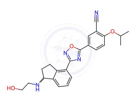 Chemical structure of Ozanimod Impurity 26(Hydrochloride)
