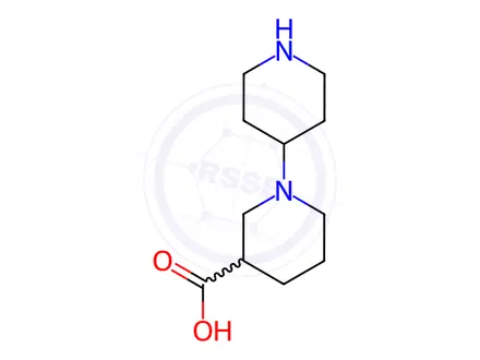 Chemical structure of [1,4'-Bipiperidine]-3-carboxylic acid